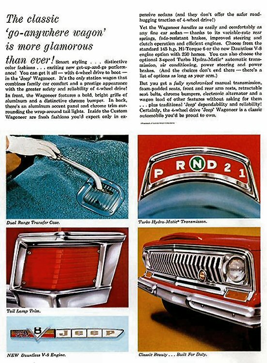 1966 Jeep Wagoneer Brochure Page 2